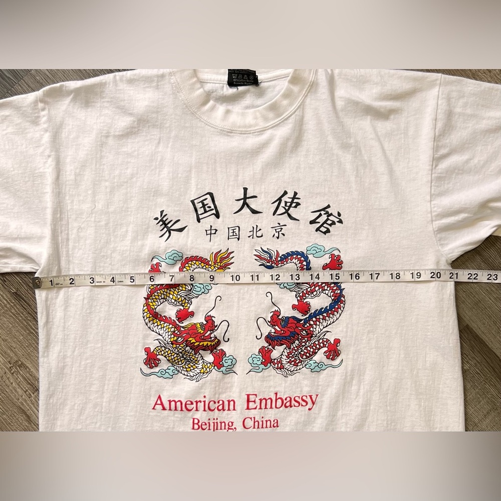 ‼️RARE‼️American Embassy Bejing China Tee - Picture 6 of 7